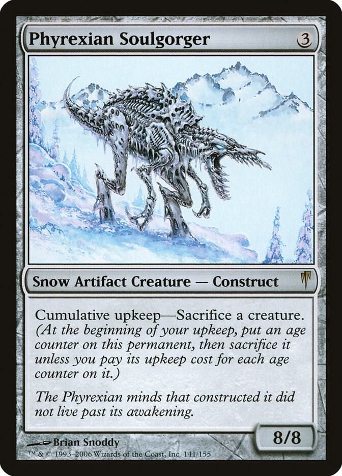 Phyrexian Soulgorger (141) [Coldsnap]