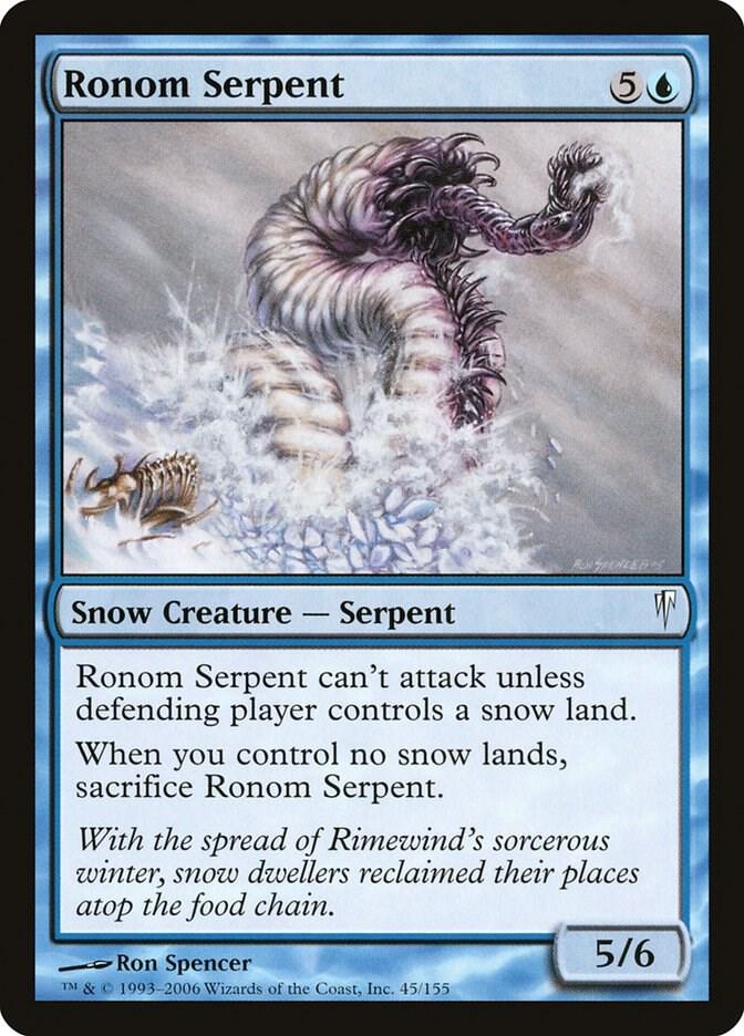 Ronom Serpent (45) [Coldsnap]