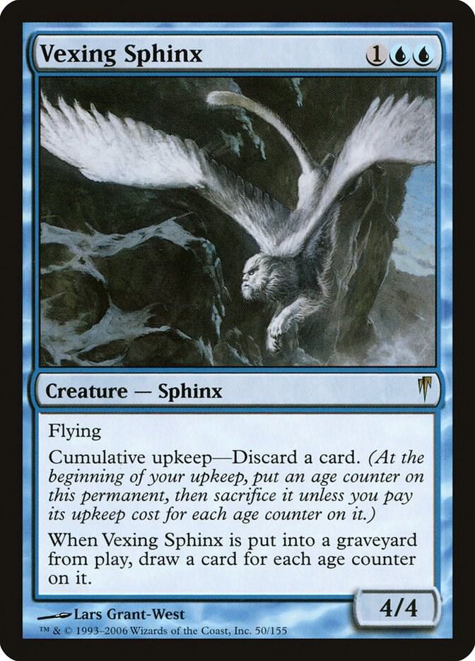 Vexing Sphinx (50) [Coldsnap]