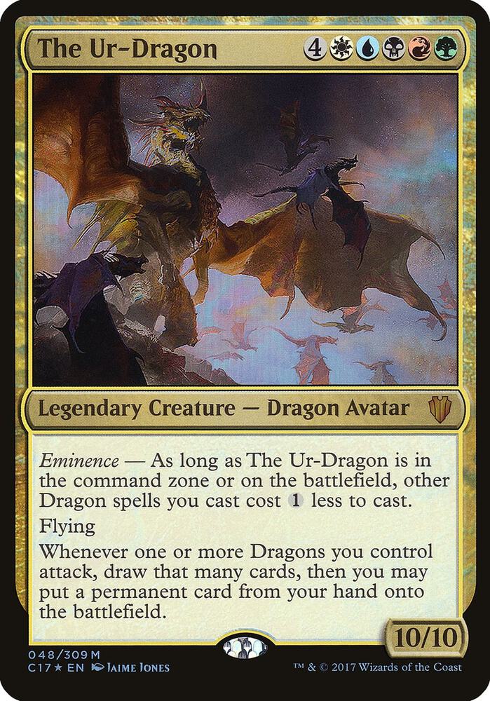 The Ur-Dragon (Commander 2017) (48) [Oversize Cards]