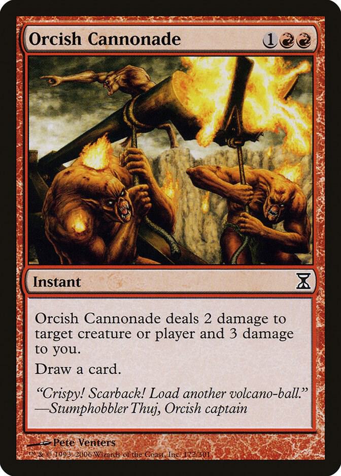 Orcish Cannonade (172) [Time Spiral]