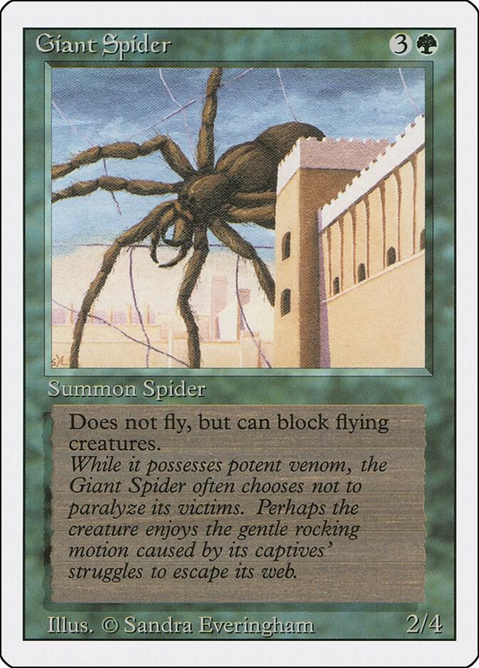 Giant Spider (200) [Revised Edition]