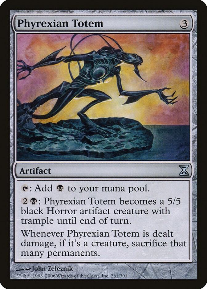 Phyrexian Totem (261) [Time Spiral]
