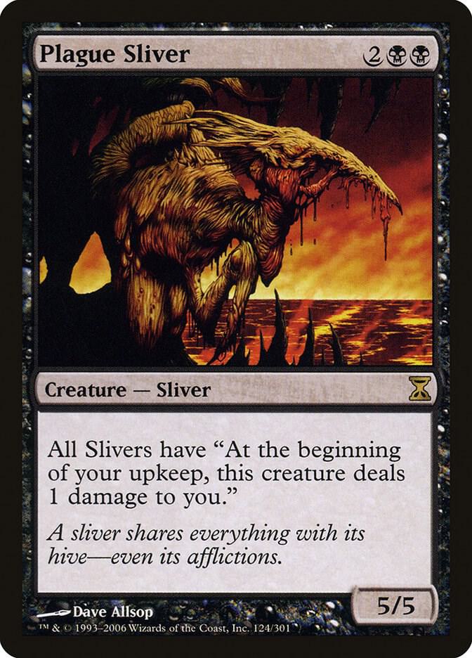 Plague Sliver (124) [Time Spiral]