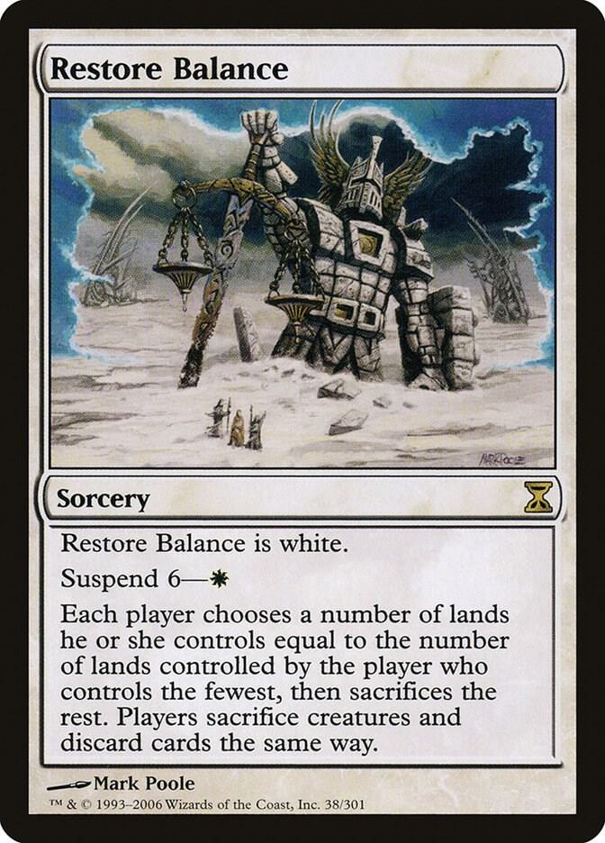 Restore Balance (38) [Time Spiral]