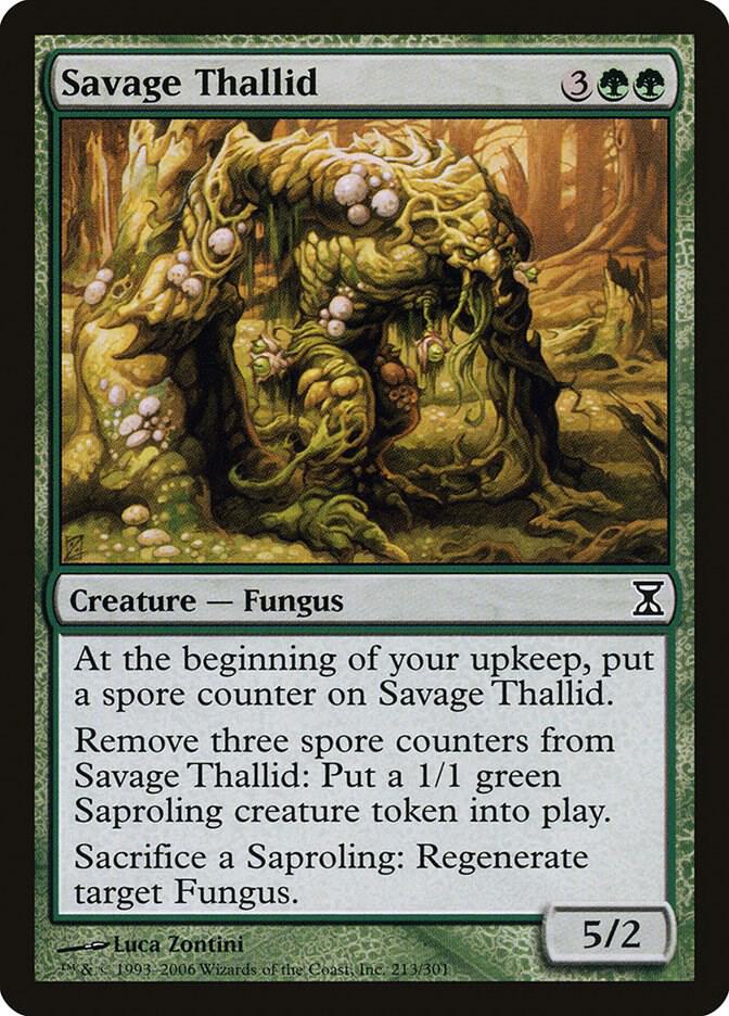 Savage Thallid (213) [Time Spiral]