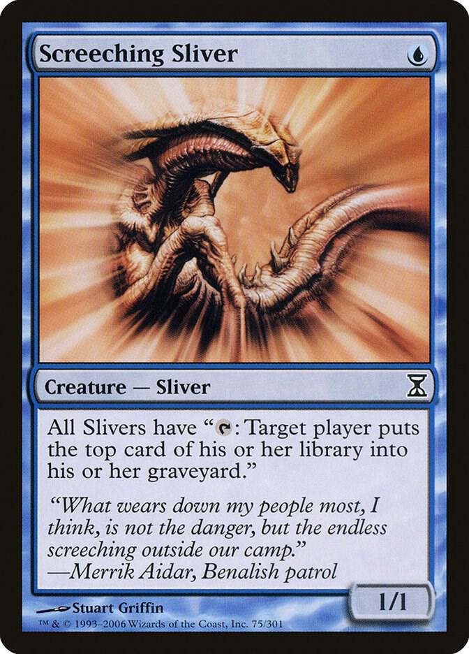 Screeching Sliver (75) [Time Spiral]