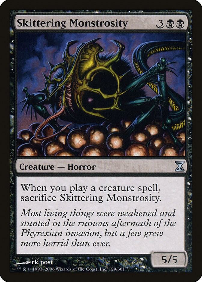Skittering Monstrosity (129) [Time Spiral]