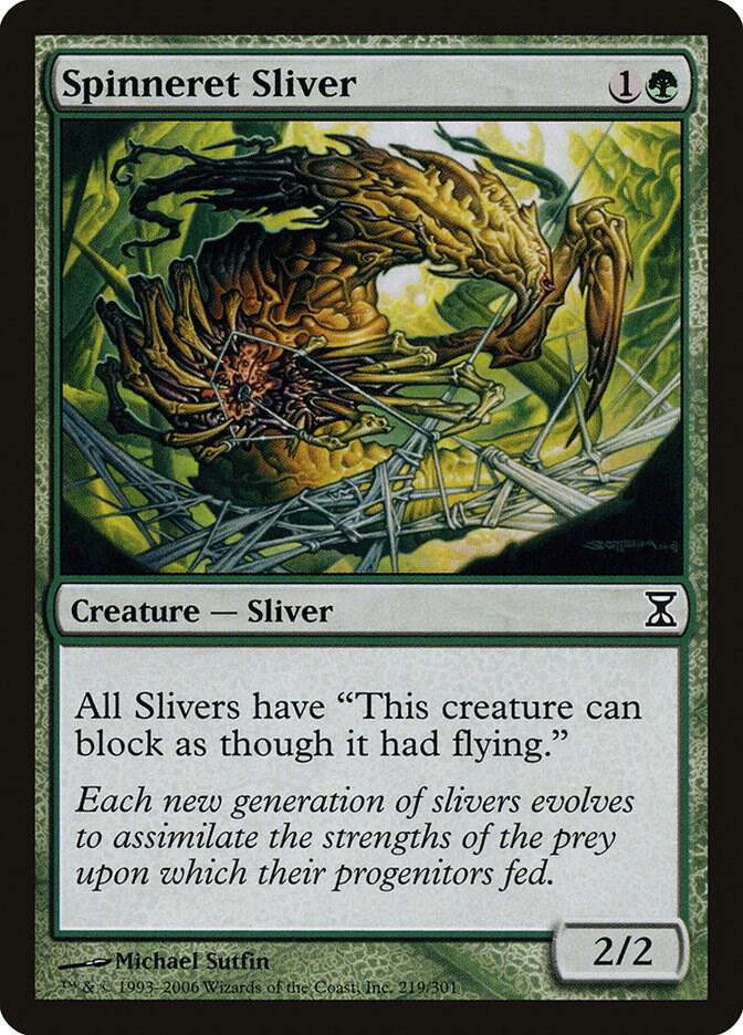 Spinneret Sliver (219) [Time Spiral]