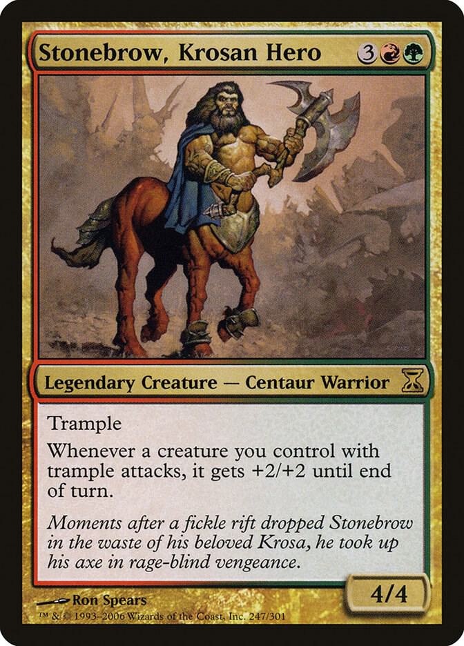 Stonebrow, Krosan Hero (247) [Time Spiral]