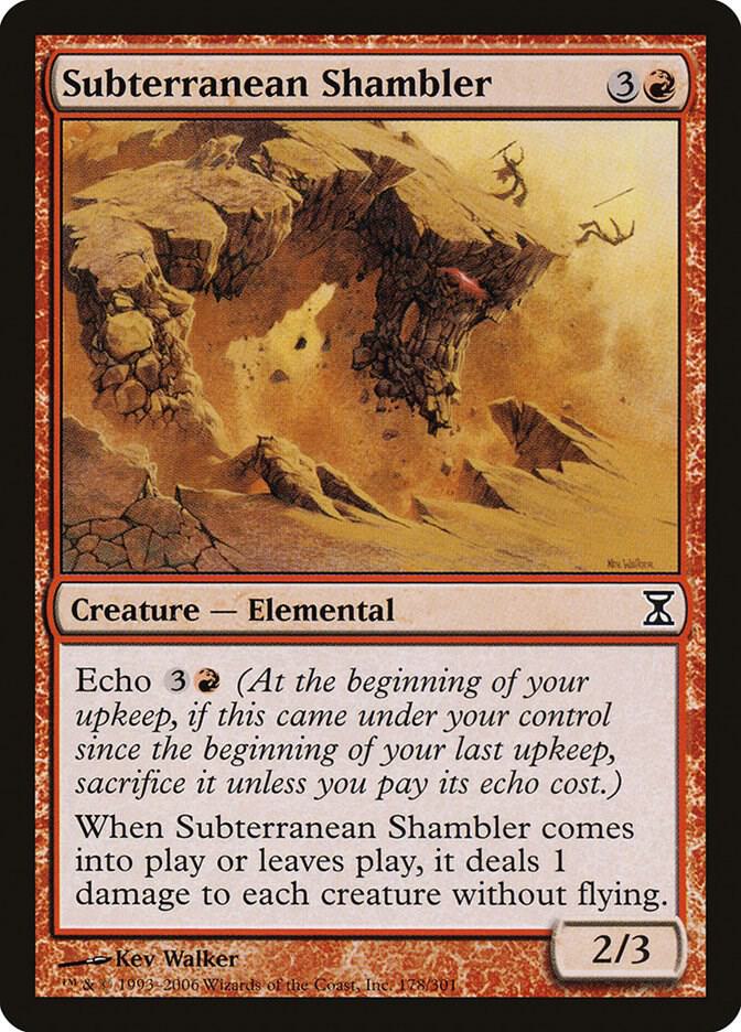 Subterranean Shambler (178) [Time Spiral]