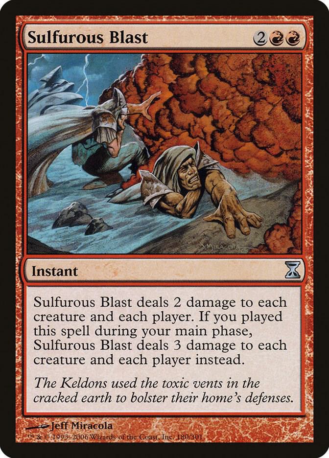 Sulfurous Blast (180) [Time Spiral]