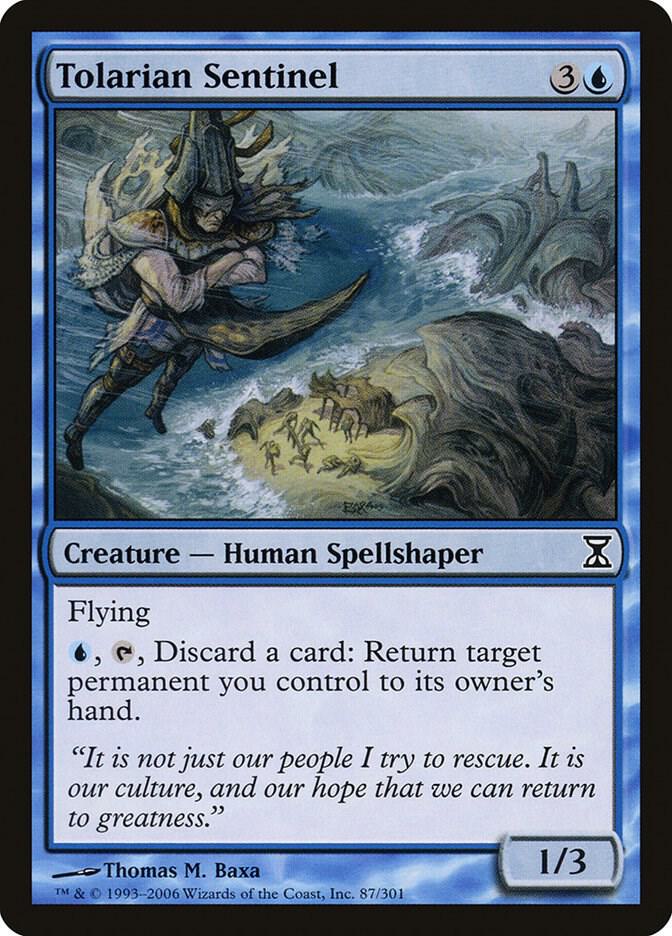 Tolarian Sentinel (87) [Time Spiral]
