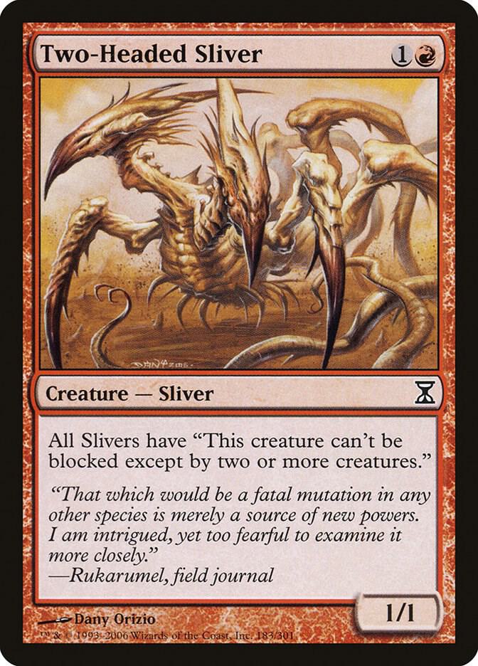 Two-Headed Sliver (183) [Time Spiral]