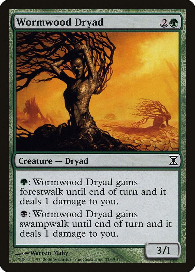 Wormwood Dryad (233) [Time Spiral]