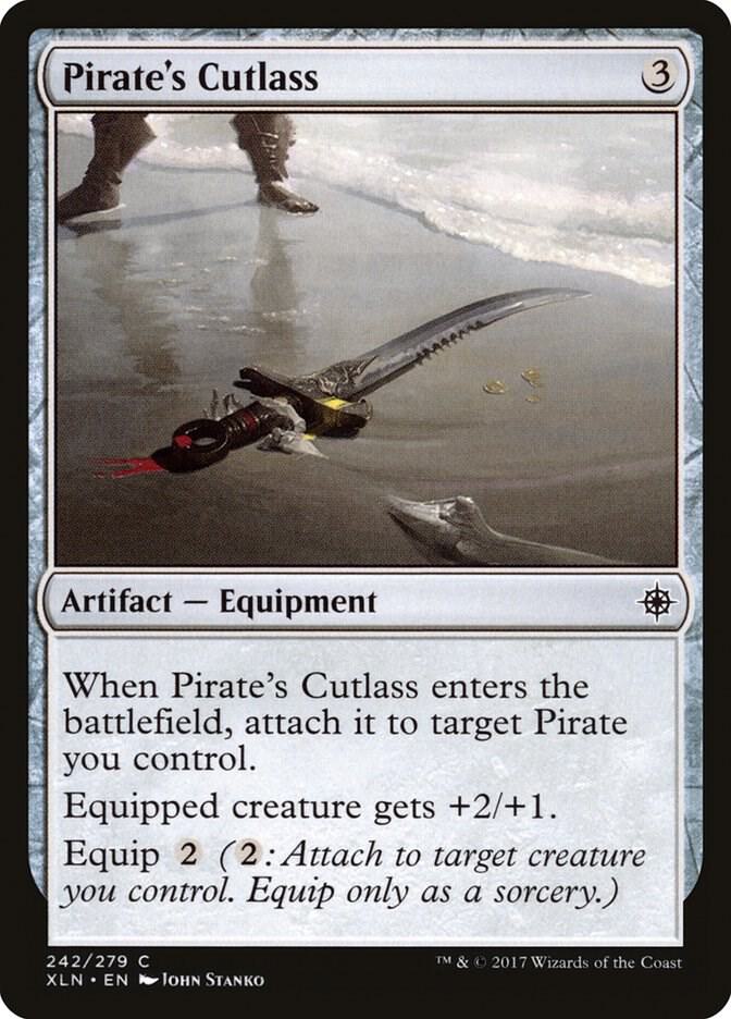 Pirate's Cutlass (242) [Ixalan]