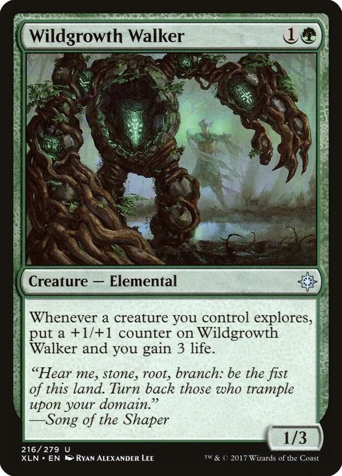 Wildgrowth Walker (216) [Ixalan]