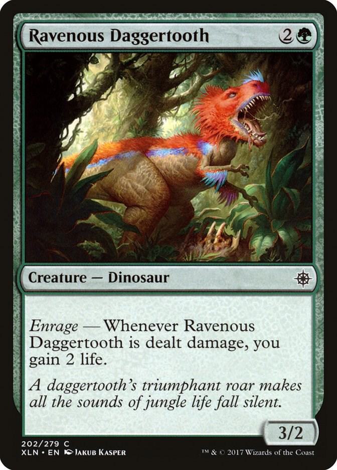 Ravenous Daggertooth (202) [Ixalan]