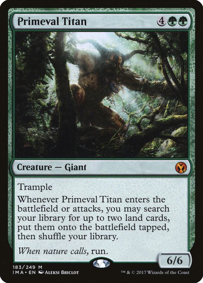 Primeval Titan (183) [Iconic Masters]