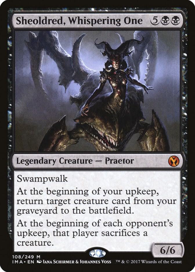 Sheoldred, Whispering One (108) [Iconic Masters]