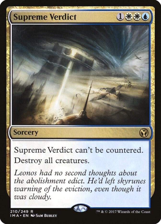 Supreme Verdict (210) [Iconic Masters]