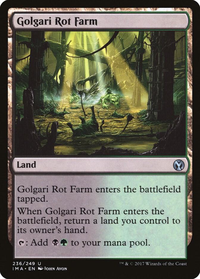 Golgari Rot Farm (236) [Iconic Masters]