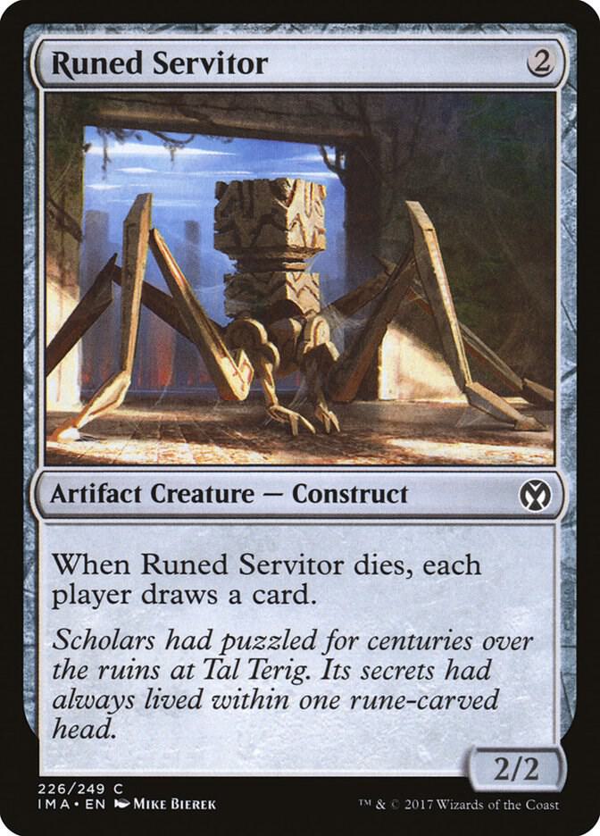 Runed Servitor (226) [Iconic Masters]