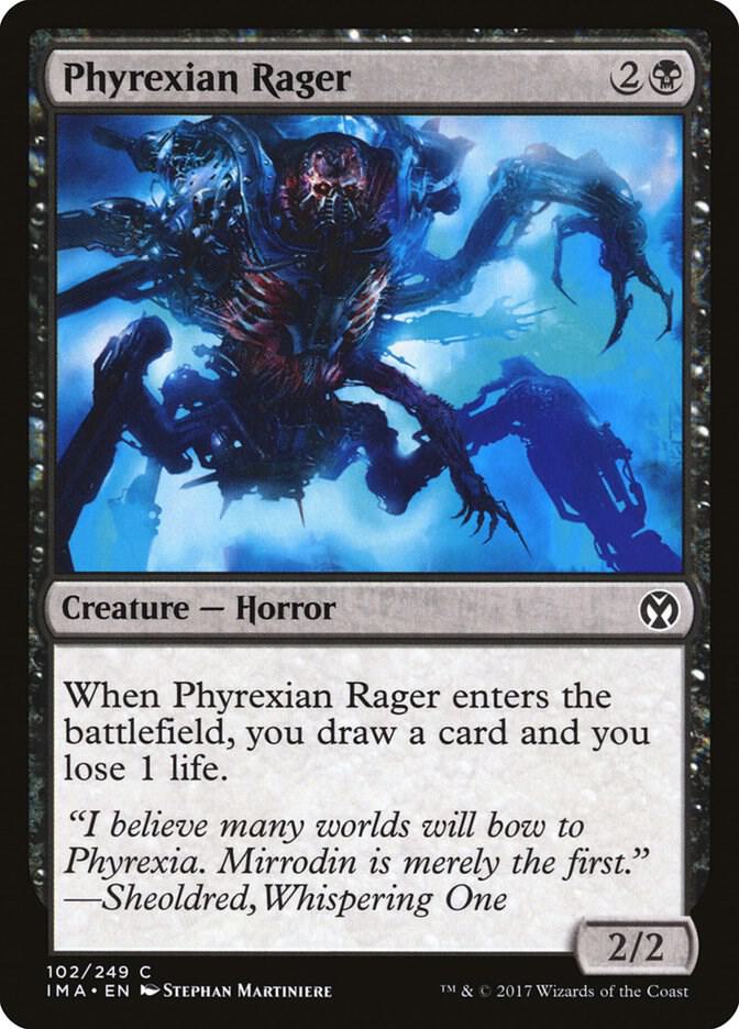 Phyrexian Rager (102) [Iconic Masters]