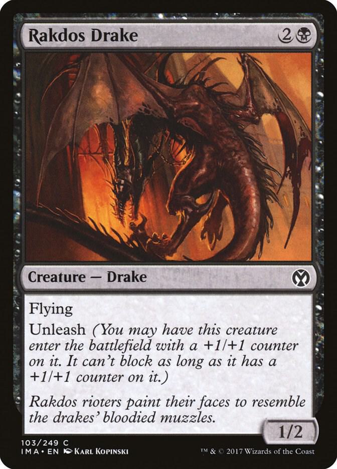 Rakdos Drake (103) [Iconic Masters]
