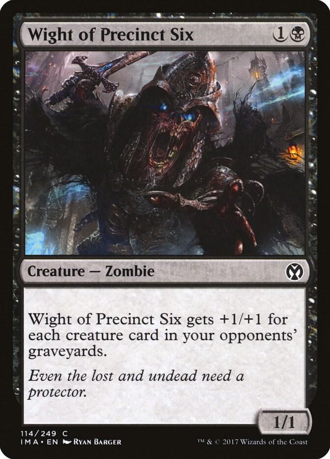 Wight of Precinct Six (114) [Iconic Masters]