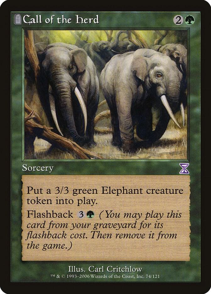 Call of the Herd (74) [Time Spiral Timeshifted]