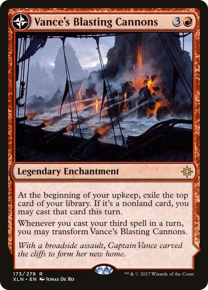 Vance's Blasting Cannons (173) [Ixalan]