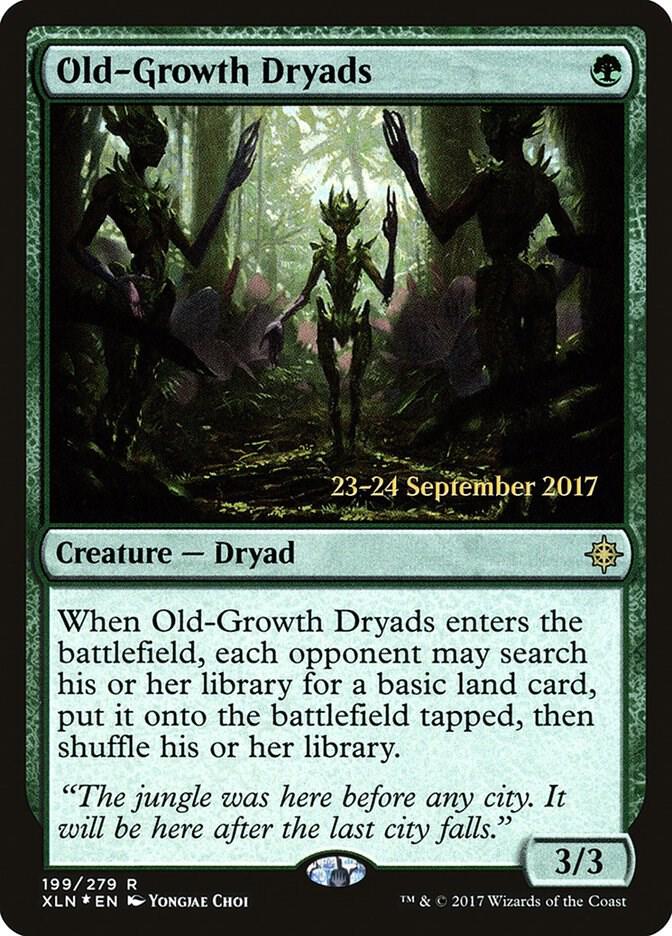 Old-Growth Dryads (199) [Prerelease Cards]