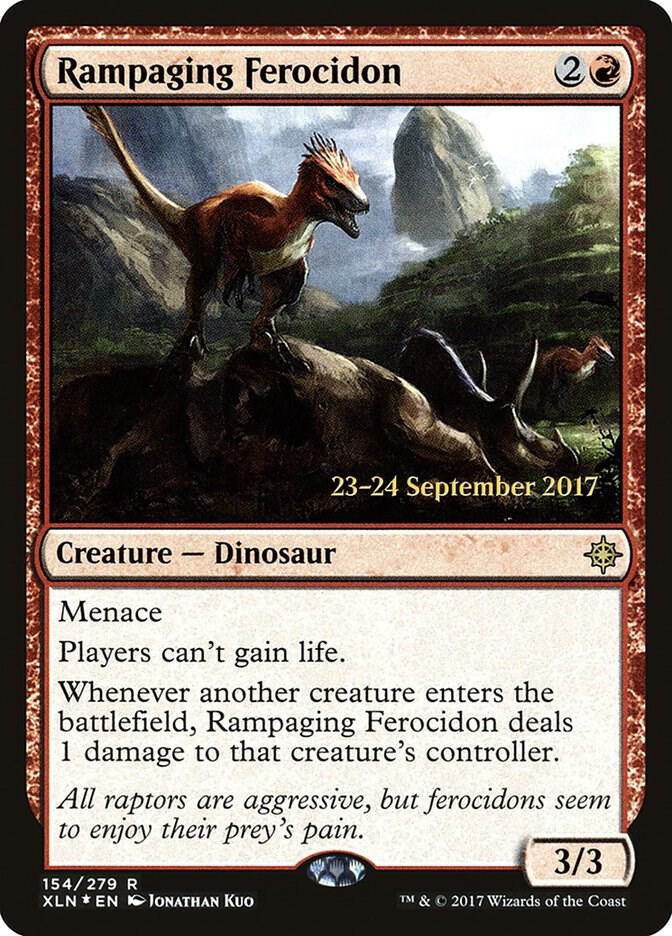 Rampaging Ferocidon (154) [Prerelease Cards]