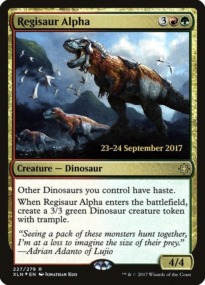 Regisaur Alpha (227) [Prerelease Cards]