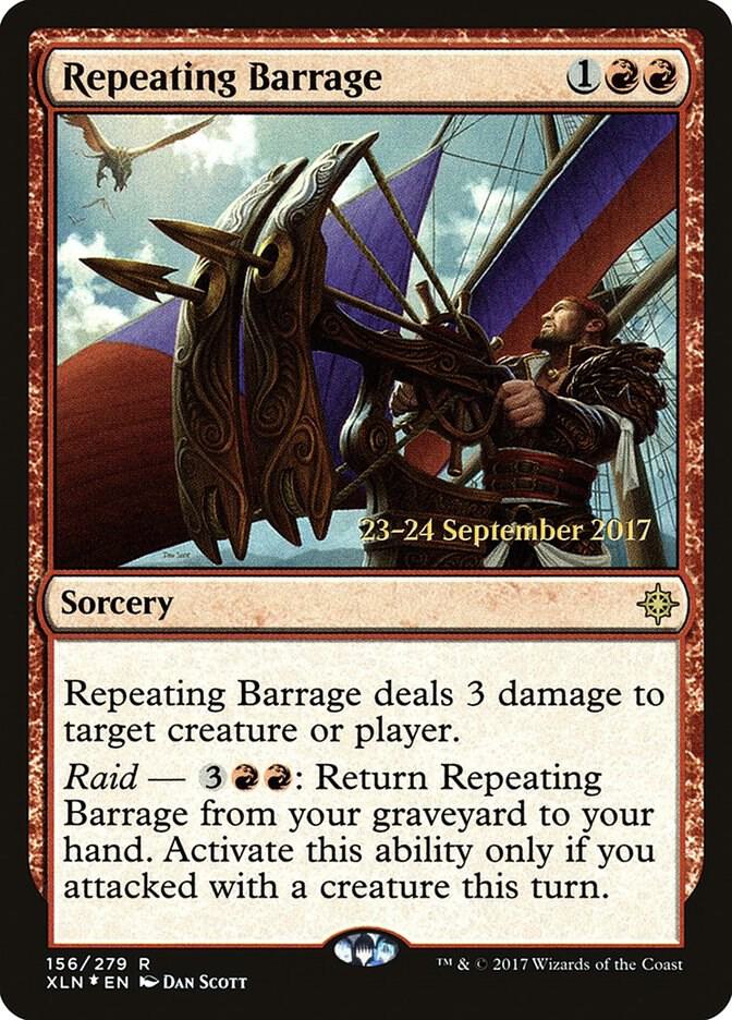 Repeating Barrage (156) [Prerelease Cards]
