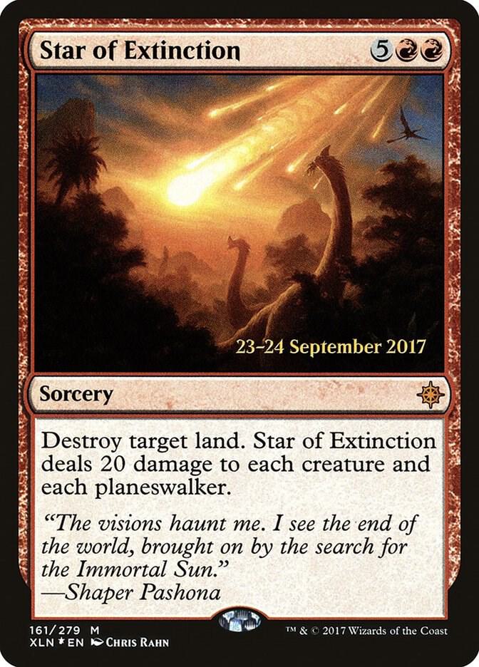 Star of Extinction (161) [Prerelease Cards]