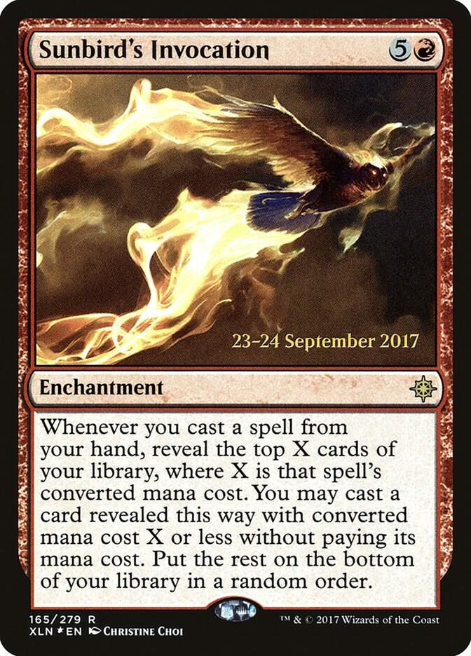Sunbird's Invocation (165) [Prerelease Cards]