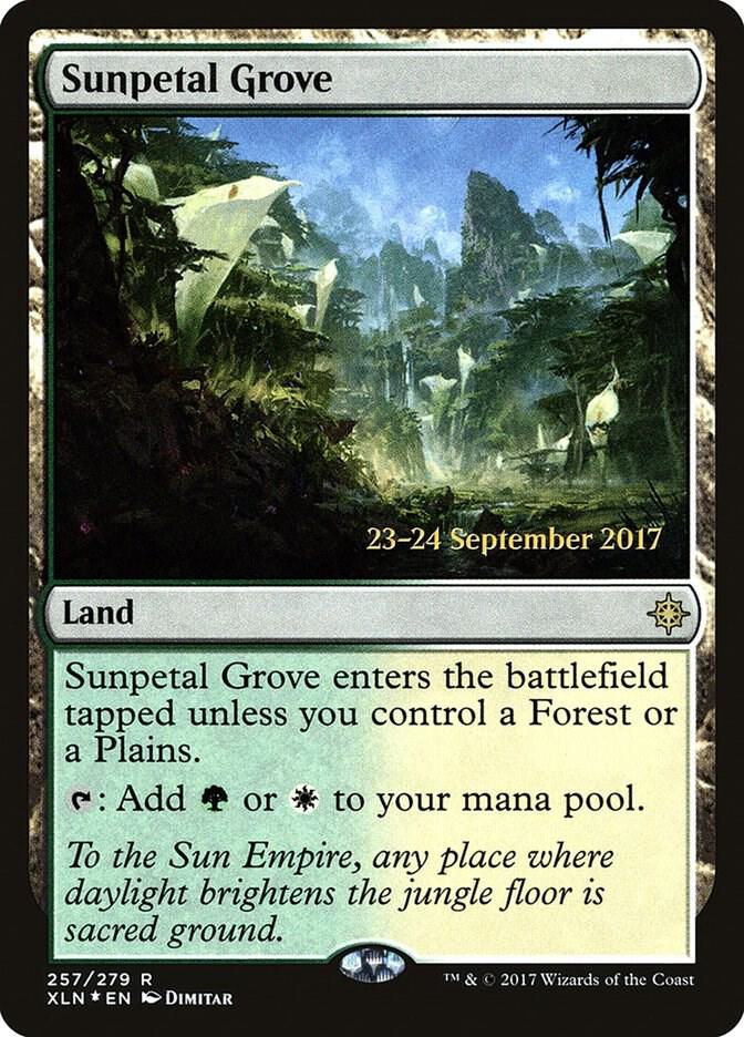Sunpetal Grove (257) [Prerelease Cards]