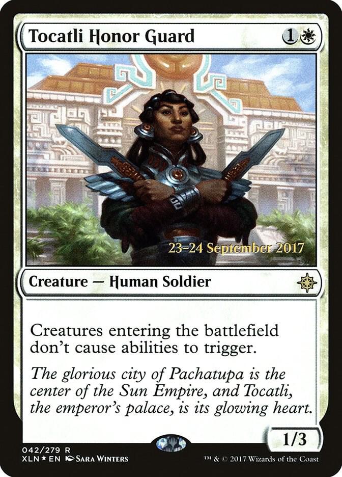 Tocatli Honor Guard (42) [Prerelease Cards]