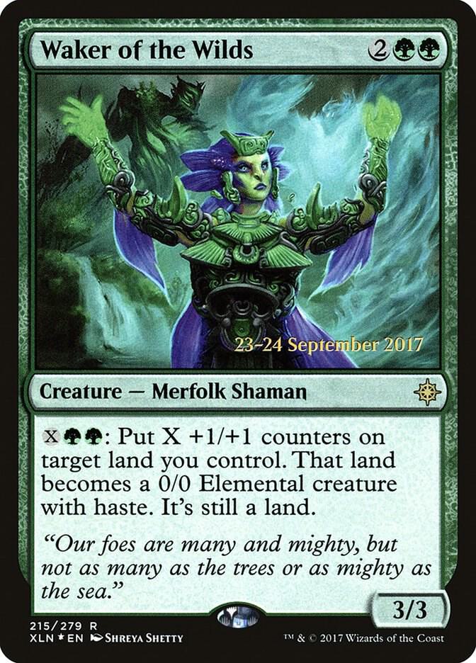 Waker of the Wilds (215) [Prerelease Cards]