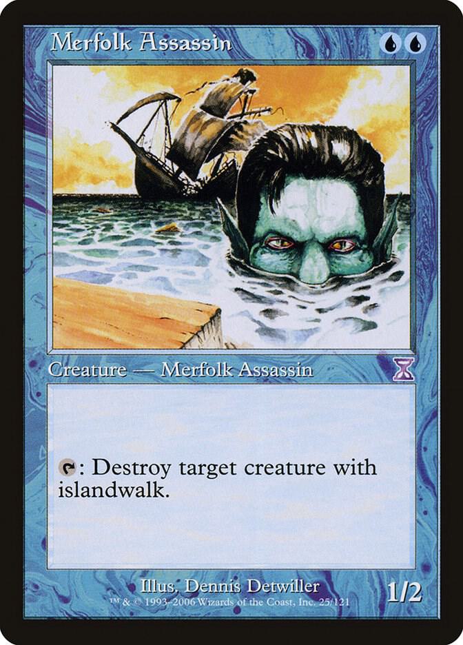 Merfolk Assassin (25) [Time Spiral Timeshifted]