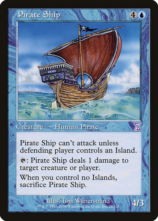 Pirate Ship (28) [Time Spiral Timeshifted]