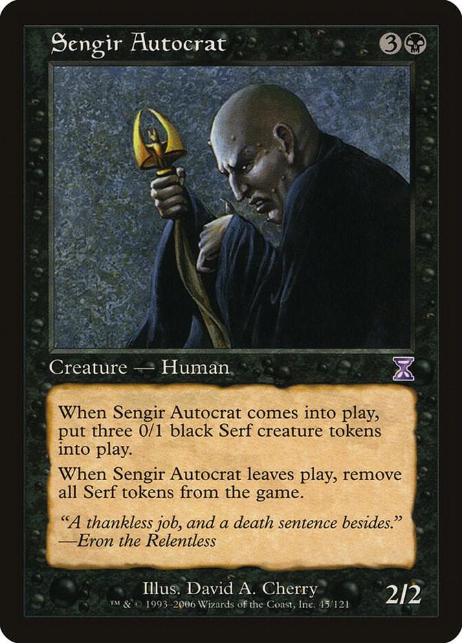 Sengir Autocrat (45) [Time Spiral Timeshifted]