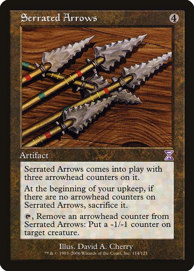 Serrated Arrows (114) [Time Spiral Timeshifted]