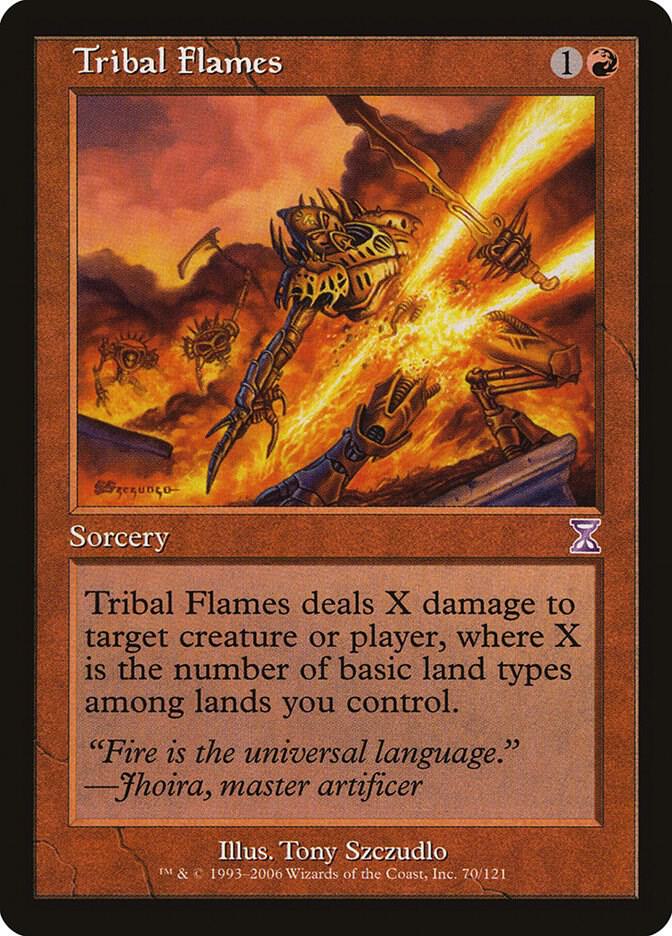 Tribal Flames (70) [Time Spiral Timeshifted]