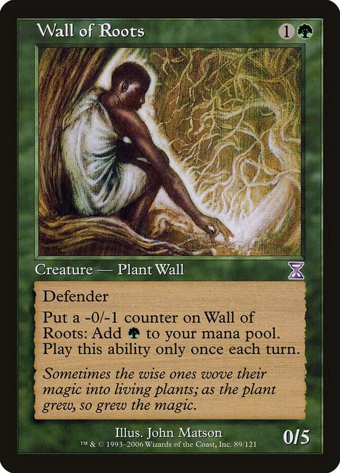 Wall of Roots (89) [Time Spiral Timeshifted]