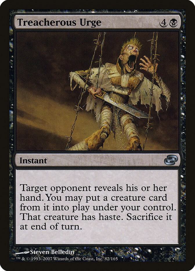 Treacherous Urge (82) [Planar Chaos]