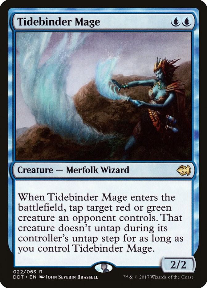 Tidebinder Mage (22) [Duel Decks: Merfolk vs. Goblins]