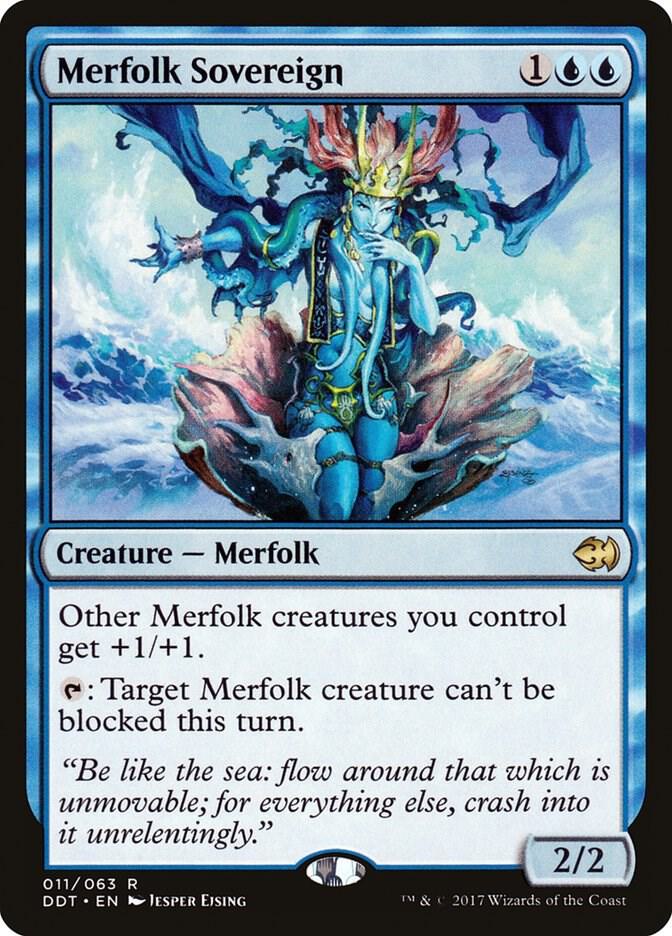 Merfolk Sovereign (11) [Duel Decks: Merfolk vs. Goblins]